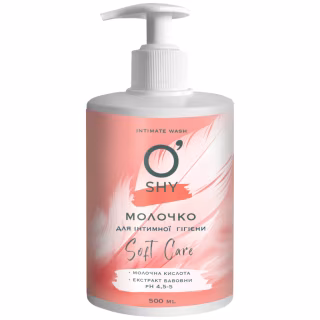 Молочко для інтимної гігієни O'Shy Soft Care 500 мл (4820185227445/4820263235843)