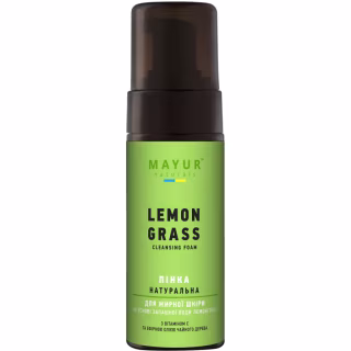 Пінка для вмивання Mayur для жирної шкіри Лемонграс 150 мл (4820189560678)