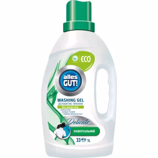 Гель для стирки Alles GUT! Eco Универсальный 1 л (4820189880394)