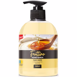 Рідке мило Fruttino Honey & Milk 460 мл (4820204701697)