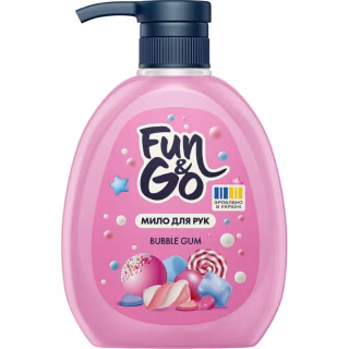 Рідке мило Fun&Go Bubble Gum 300 мл (4820204701765)