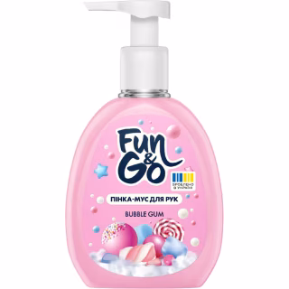 Мило-пінка Fun&Go Bubble Gum 300 мл (4820204701796)