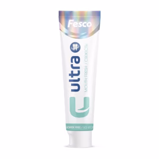 Зубна паста Fesco Ultra Mouth Fresh Свіжість 100 мл (4820204701987)