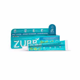 Зубна паста Zubb Потрійна м'ята 90 г (4820206210067)