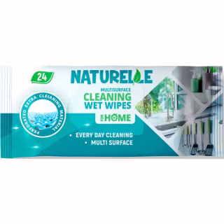 Салфетки для уборки Naturelle Влажные Универсальные 24 шт. (4820207590663)