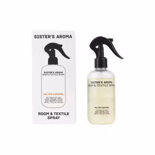 Освежитель воздуха Sister's Aroma Соленая карамель Парфюмированный спрей для комнаты и текстиля 230 мл (4820227786046)