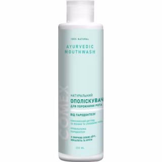 Ополіскувач для порожнини рота Comex Від пародонтозу З ефірною олією аїру, евкаліпту та м'яти 250 мл (4820230953077)