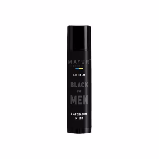 Бальзам для губ Mayur Black For Men Для чоловіків 5 г (4820230955323)