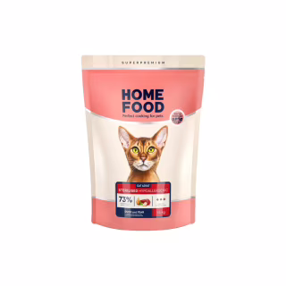 Сухий корм для кішок Home Food Grain-free hypoallergenic Suitable for exotic breeds з качкою та грушею 1.6 кг (4820235020231)