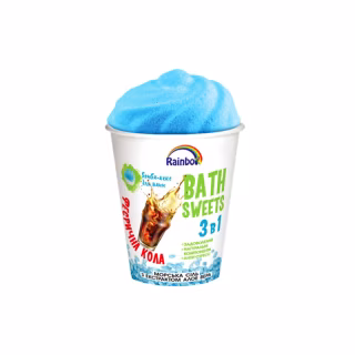 Бомбочка для ванни AquaShine Rainbow Набір Феєрична кола Бомба-кекс для ванн і Морська сіль з екстрактом алое вера (4820240940364)