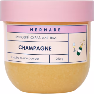 Скраб для тіла Mermade Champagne Цукровий 250 г (4820241303700)