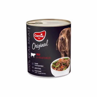 Консервы для собак Carnie Original Mono Protein Говядина с овощами 800 г (4820255193472)