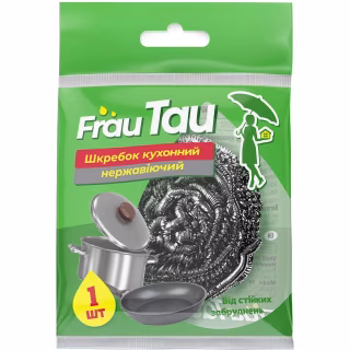 Скребок Frau Tau Нержавіючий В пакеті 1 шт. (4820263230336)