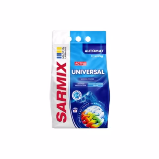 Стиральный порошок Sarmix Active Universal для всех типов стирки 2.1 кг (4820268104113)