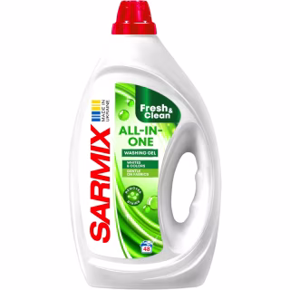 Гель для прання Sarmix All-In-One 1.9 л (4820268104786)