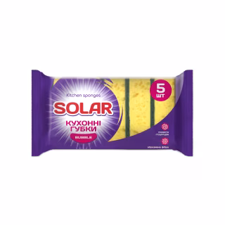 Губки кухонные Solar Household Bubble 5 шт. (4820269930018)