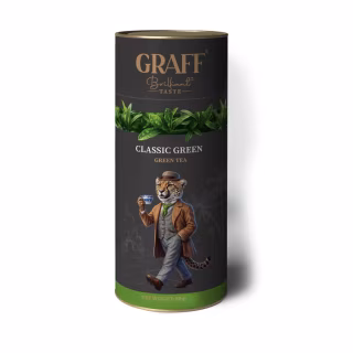 Чай Graff Green Classic Зелений Байховий 80 г (4820279610870)