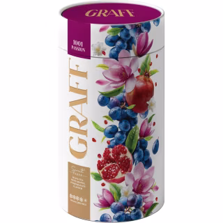 Чай Graff с ароматом винограда и граната "1001 Страсть/1001 Passion" 80 г (4820279612607)
