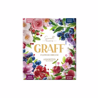 Чай Graff Асорті Квіткова мрія/Flower Dream 32 пакетики (4820279612706)