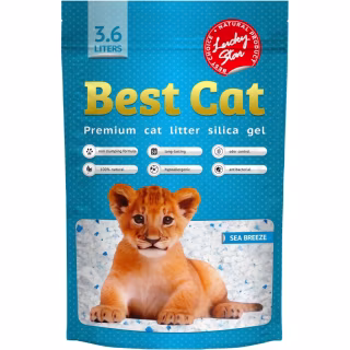 Наполнитель для туалета Best Cat Силикагелевый Blue 3.6 л (4820281500305)