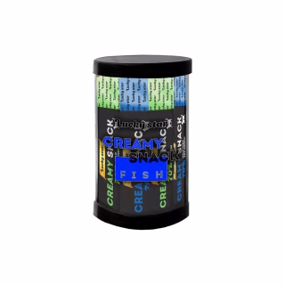 Лакомство для котов Lucky Star Микс ласкового рыбного пюре в стиках лосось-тунец 24 шт (4821234762498)