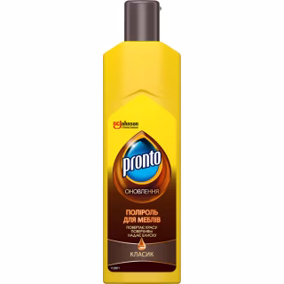 Засіб для догляду за меблями Pronto поліроль Класік 300 мл (4823002000535)