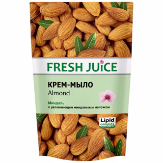 Жидкое мыло Fresh Juice Almond дой-пак 460 мл (4823015913280)