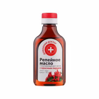 Масло для волос Домашній Доктор Репейное стимулирующее рост волос 100 мл (4823015919572)