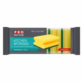 Губки кухонные PRO service Professional профилированные 5 шт. (4823071607673)