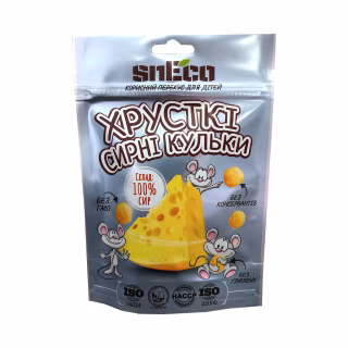 Сыр сушеный snEco Моцарелла "BLUE" 28 г (4823095805932)