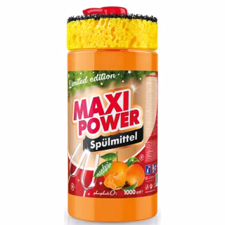 Средство для ручного мытья посуды Maxi Power Мандарин 1 л (4823098413929)