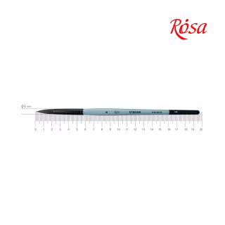 Кисточка для рисования Rosa Синтетика круглая, STREAM 132, № 6 (4823098517184)