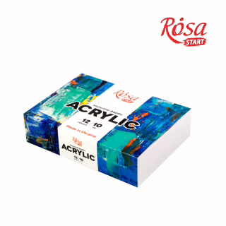 Акриловые краски Rosa START COLOR 12 x10мл (4823098530985)