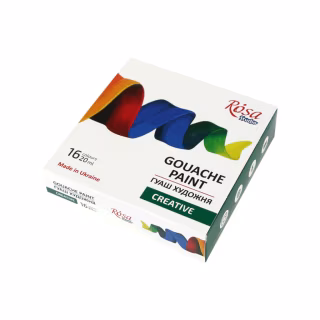 Гуашеві фарби Rosa Studio Creative 16*20 мл (4823098531609)