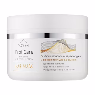 Маска для волосся Sansi ProfiCare Глибоке відновлення та реконструкція 350 мл (4823107604164)