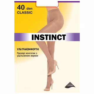 Колготи Instinct Classic 40 Den Natural - 6 (4823121007354)