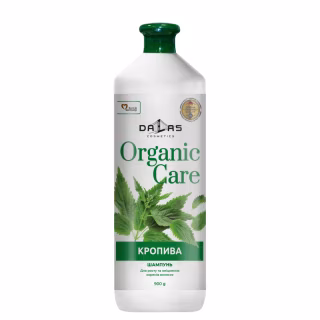 Шампунь Dalas Cosmetics Organic Care Кропива Для росту та зміцнення коренів волосся 900 г (4823128000013)