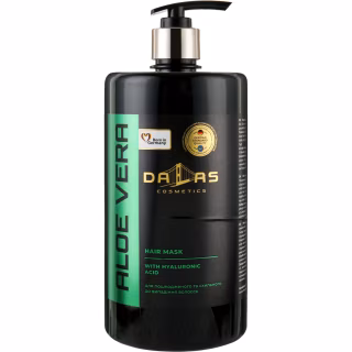 Маска для волосся Dalas Cosmetics Aloe Vera З гіалуроновою кислотою та соком алое 900 мл (4823128000105)
