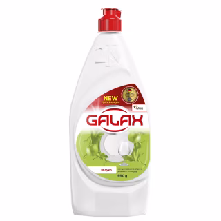 Средство для ручного мытья посуды Galax Яблоко 950 г (4823128000655)