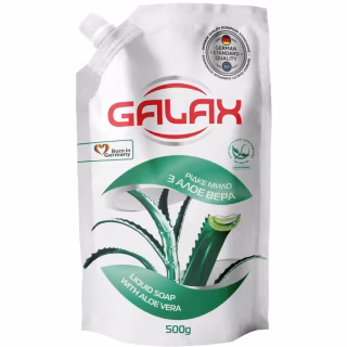 Жидкое мыло Galax Алоэ вера Дой-пак 500 г (4823128000891)