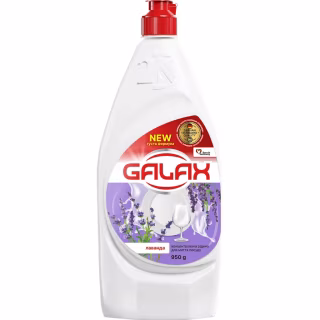 Засіб для ручного миття посуду Galax Лаванда 950 г (4823128005063)