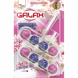 Туалетный блок Galax Цветочная свежесть 2 х 55 г (4823128005384)