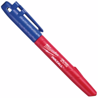 Маркер Milwaukee для стройплощадки INKZALL, тонкий синий (4932492126)