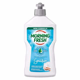 Засіб для ручного миття посуду Morning Fresh Sensitive 400 мл (5000101509650/8998103018812)