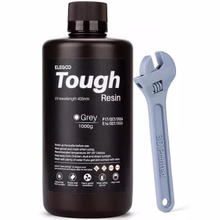 Фотополімерна смола ELEGOO Resin Tough grey 1кг (50.103.0274)