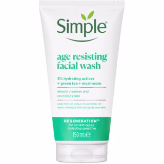 Гель для вмивання Simple Regeneration Age Resisting Facial Wash 150 мл (5011451104020)
