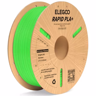 Пластик для 3D-принтера ELEGOO Rapid PLA Plus 1кг, 1.75мм, green (50.203.0118)