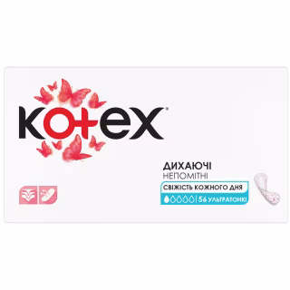 Ежедневные прокладки Kotex Ultraslim 56 шт. (5029053548302/5029053548074)