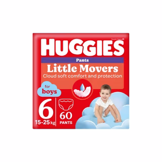 Подгузники Huggies Pants 6 (15-25 кг) для мальчиков 60 шт (5029053564142)