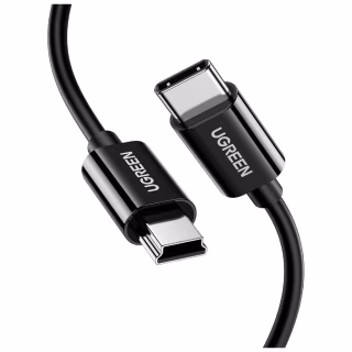 Дата кабель USB-C 2.0 AM to Mini 5P 1.0m US242 black Ugreen (50445)